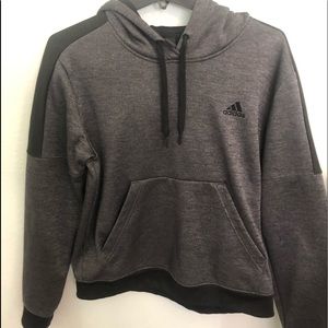 Adidas Black/Grey Hoodie